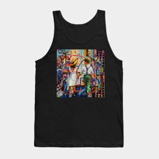 Girl & Boy pop art Tank Top